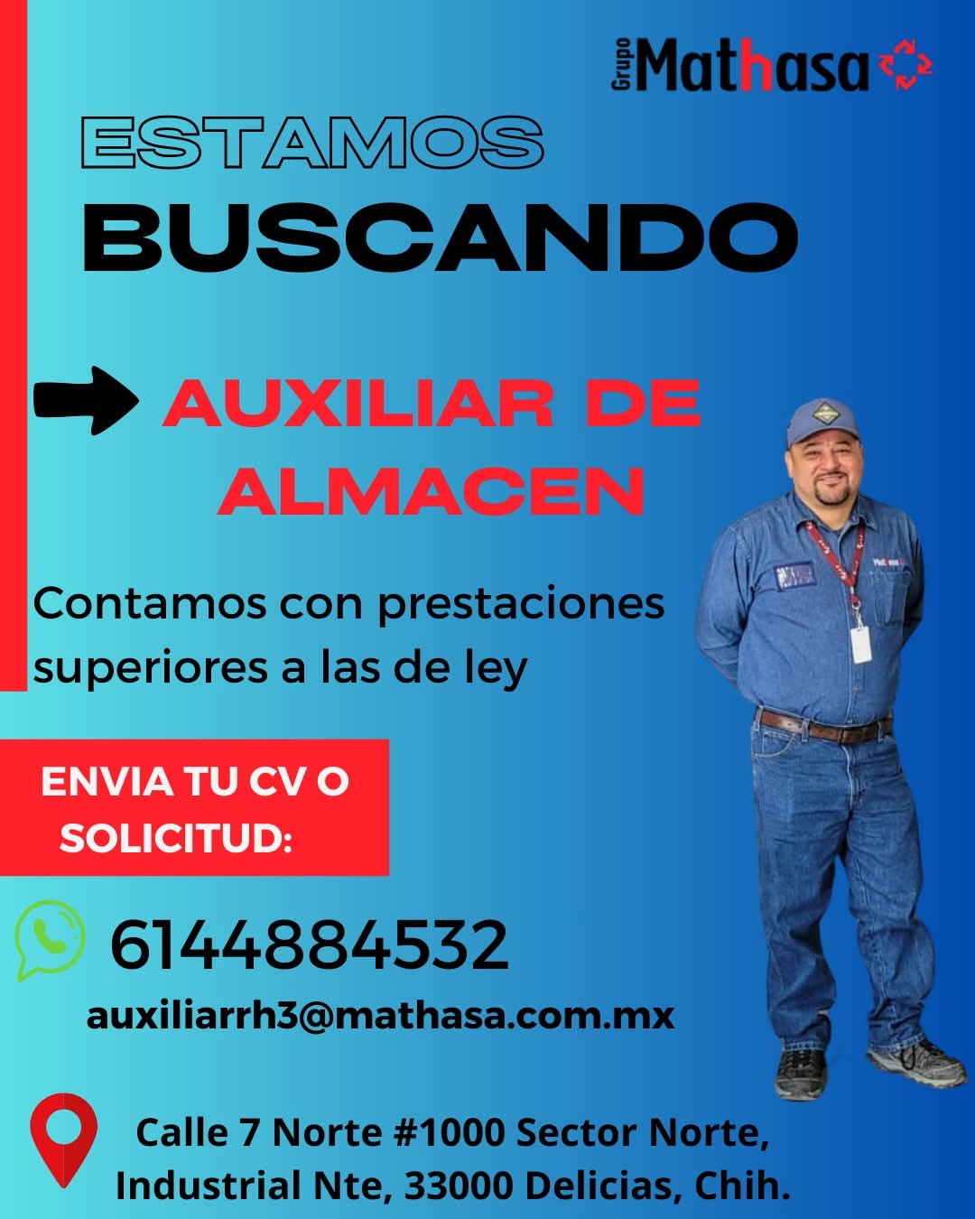 Auxiliar de almacén