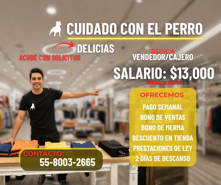Vendedor cajero