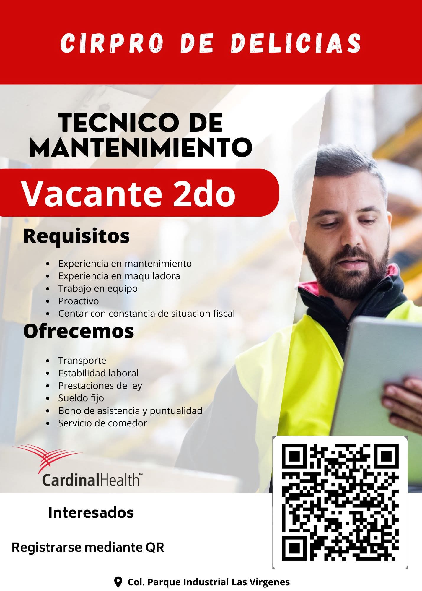 Técnico de mantenimiento