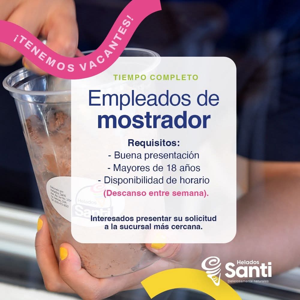 Empleada de mostrador