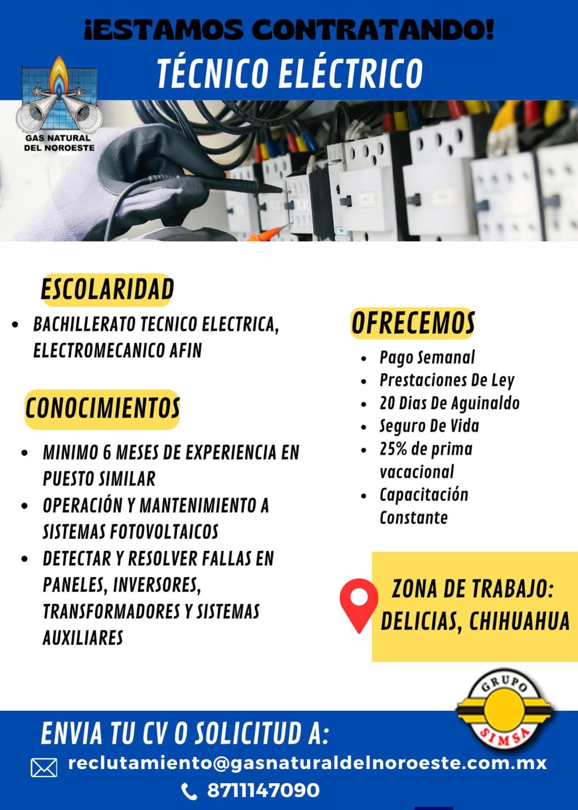 Técnico eléctrico