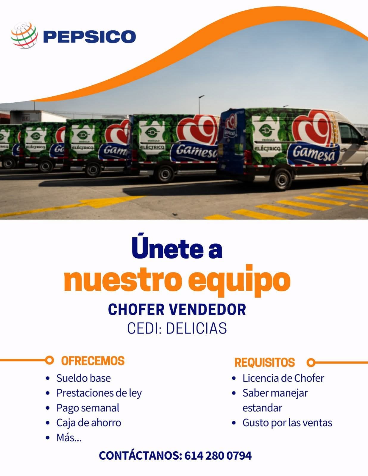 Chofer vendedor
