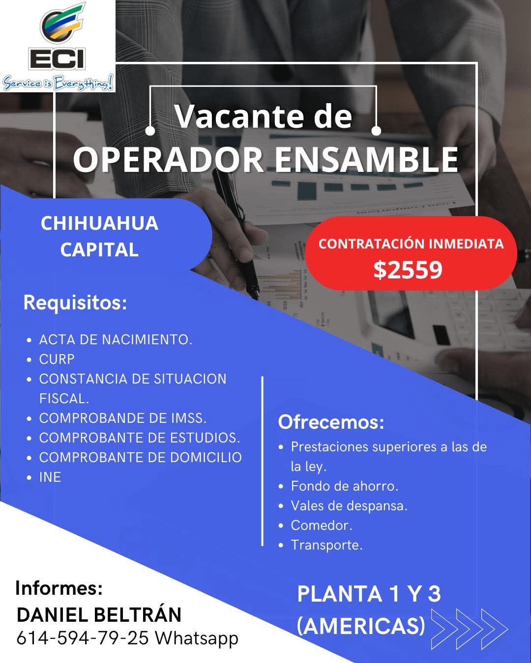 Operador de ensamble