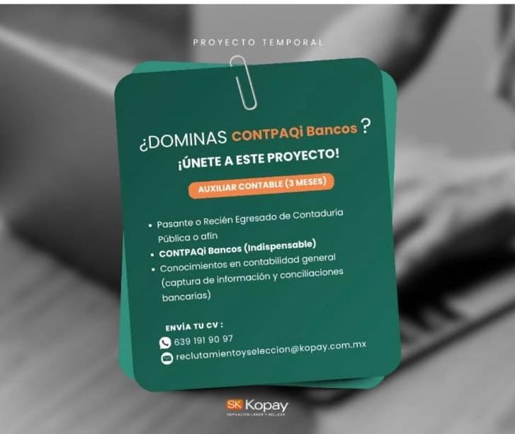 Auxiliar contable