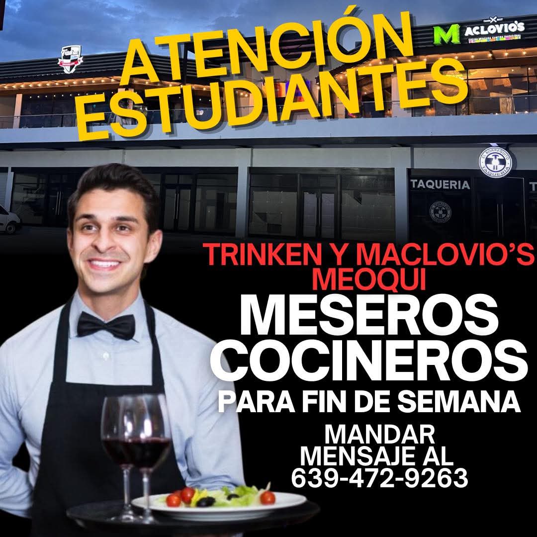 Mesero cocinero