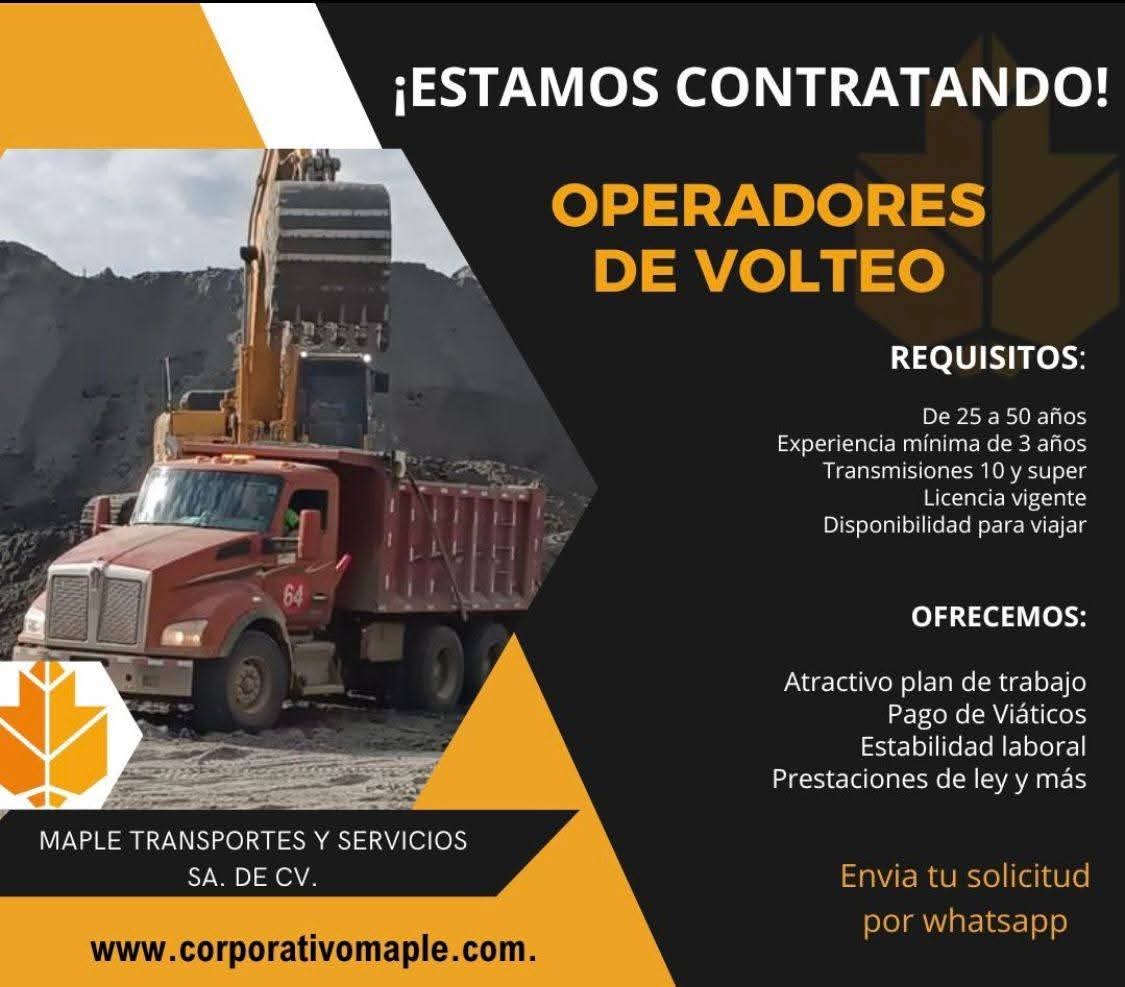 Operadores de volteo