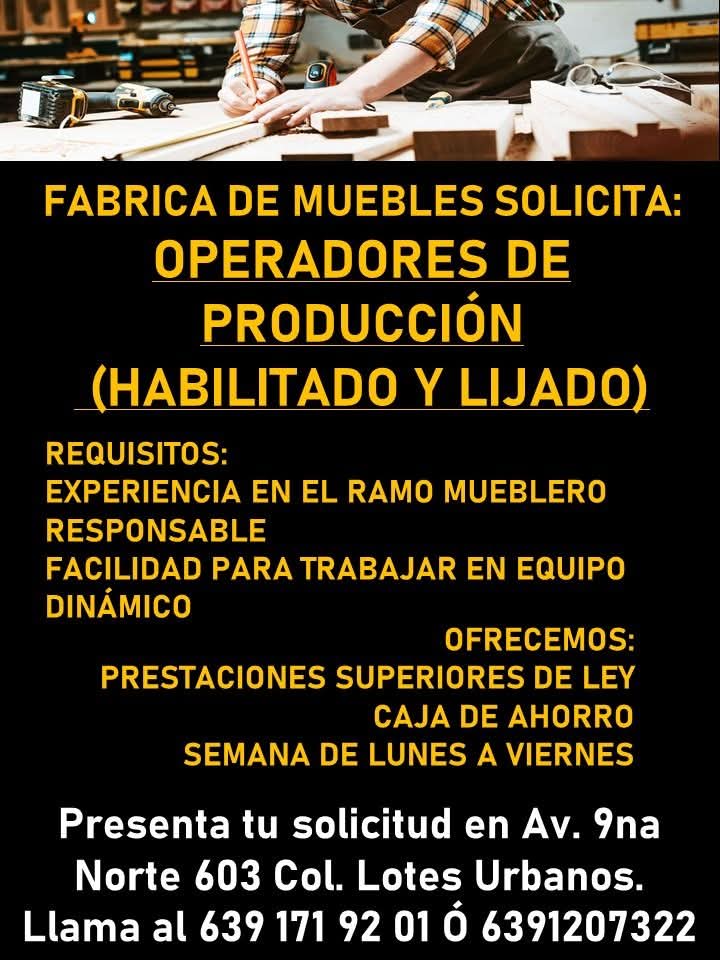 Operador de producción