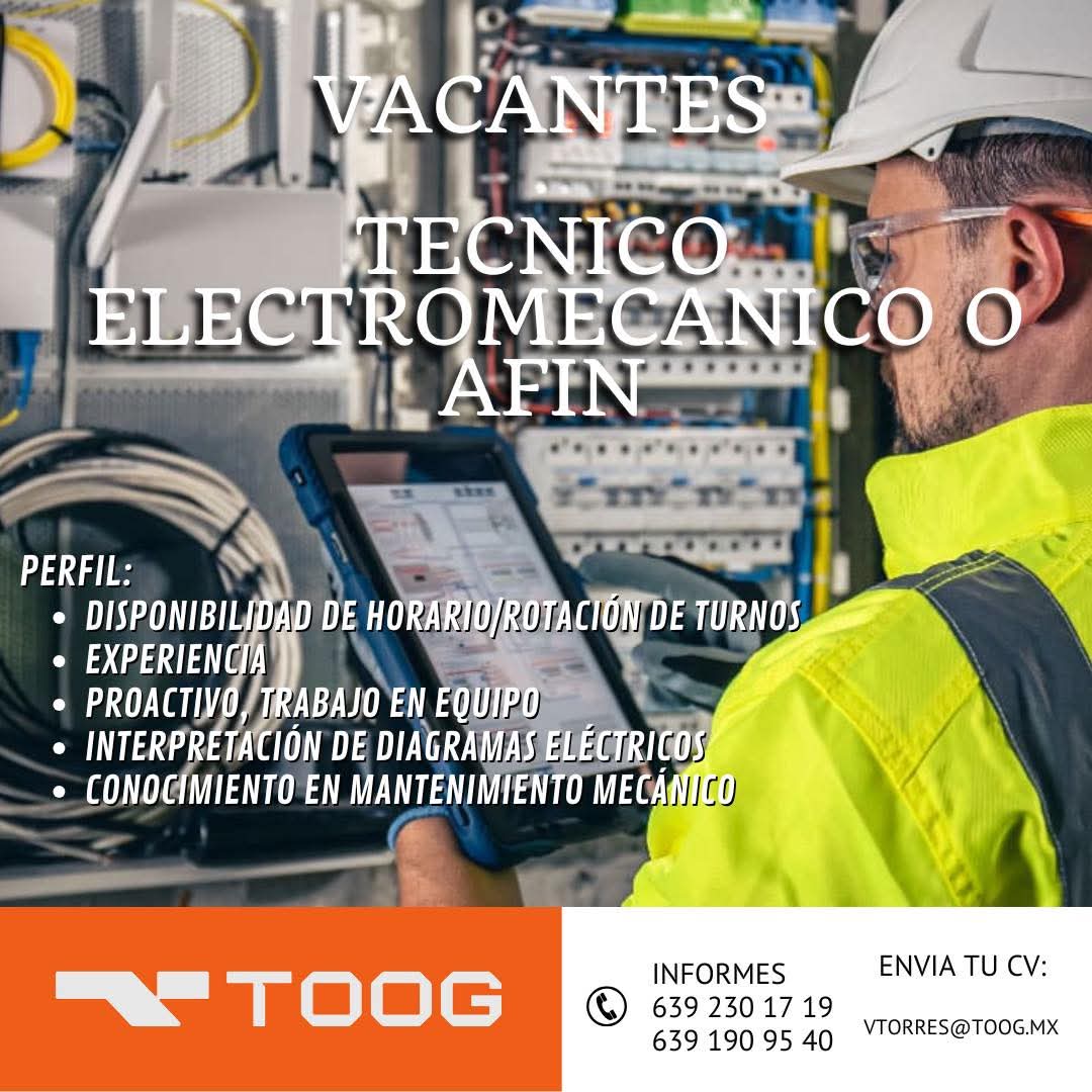 Tecnico eléctromecanico