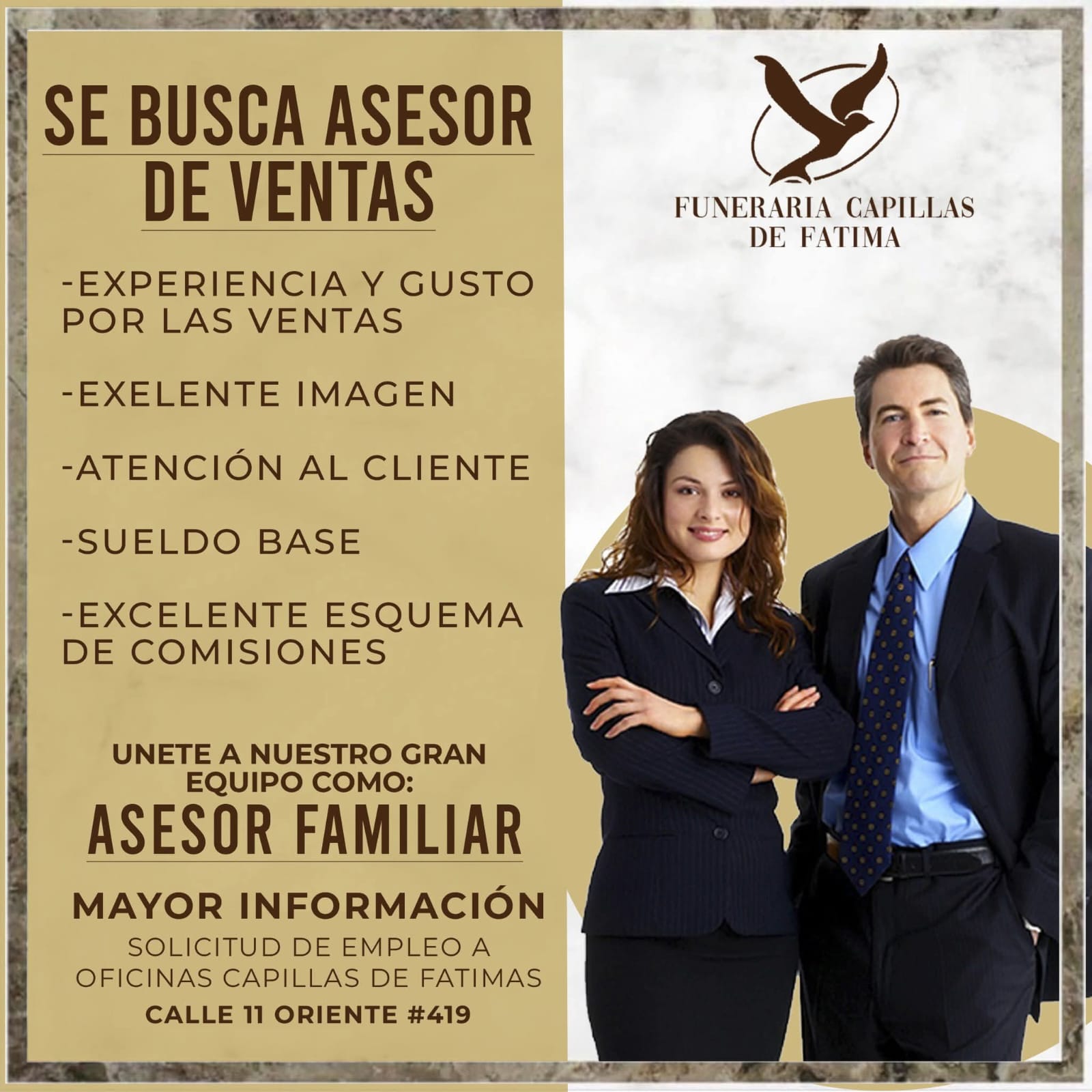 Asesor de ventas s