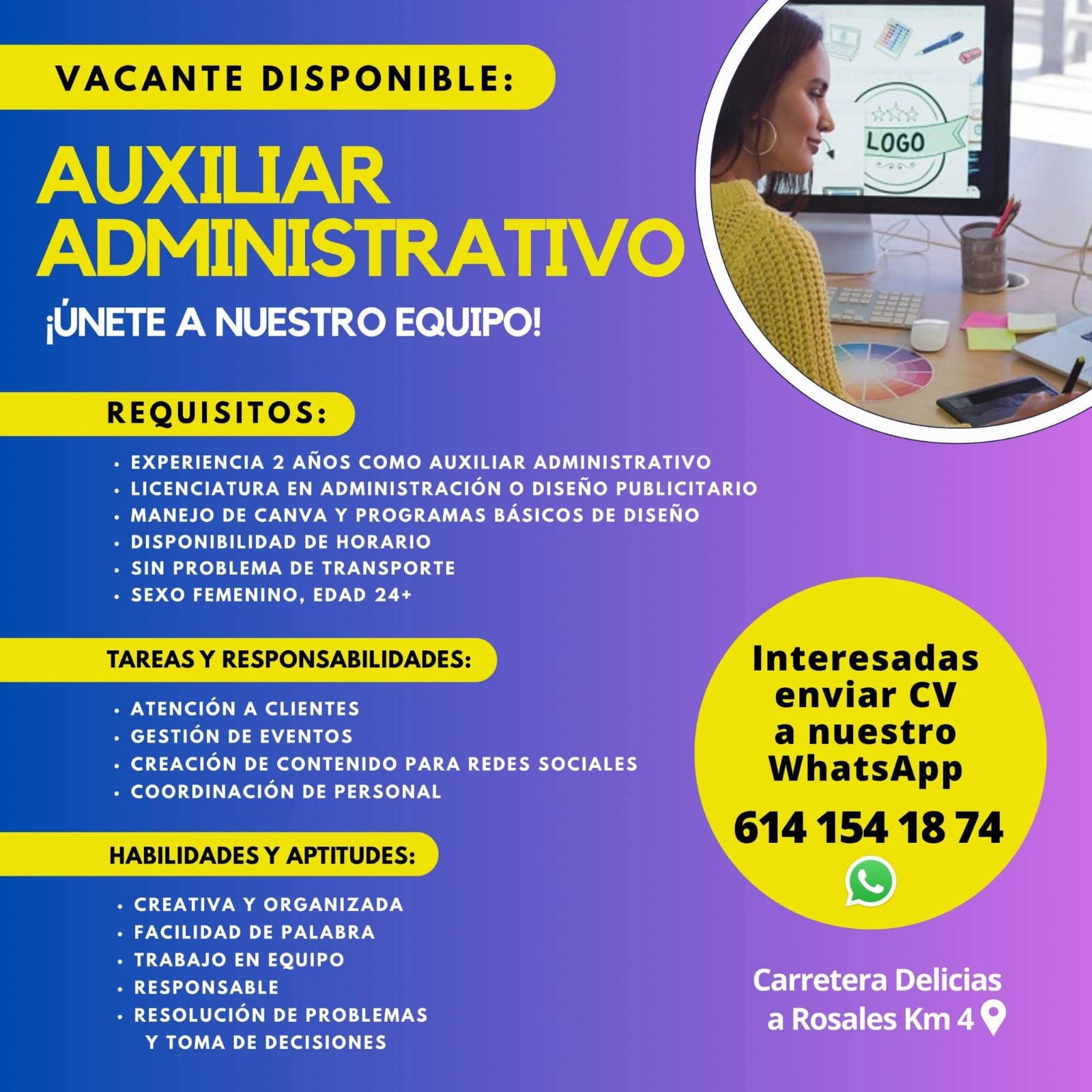 Auxiliar administrativo