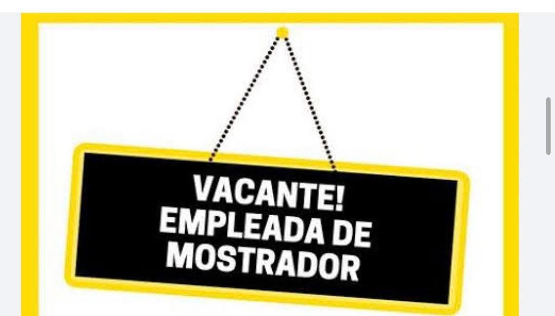 Empleada de mostrador