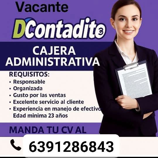 Cajera administrativa