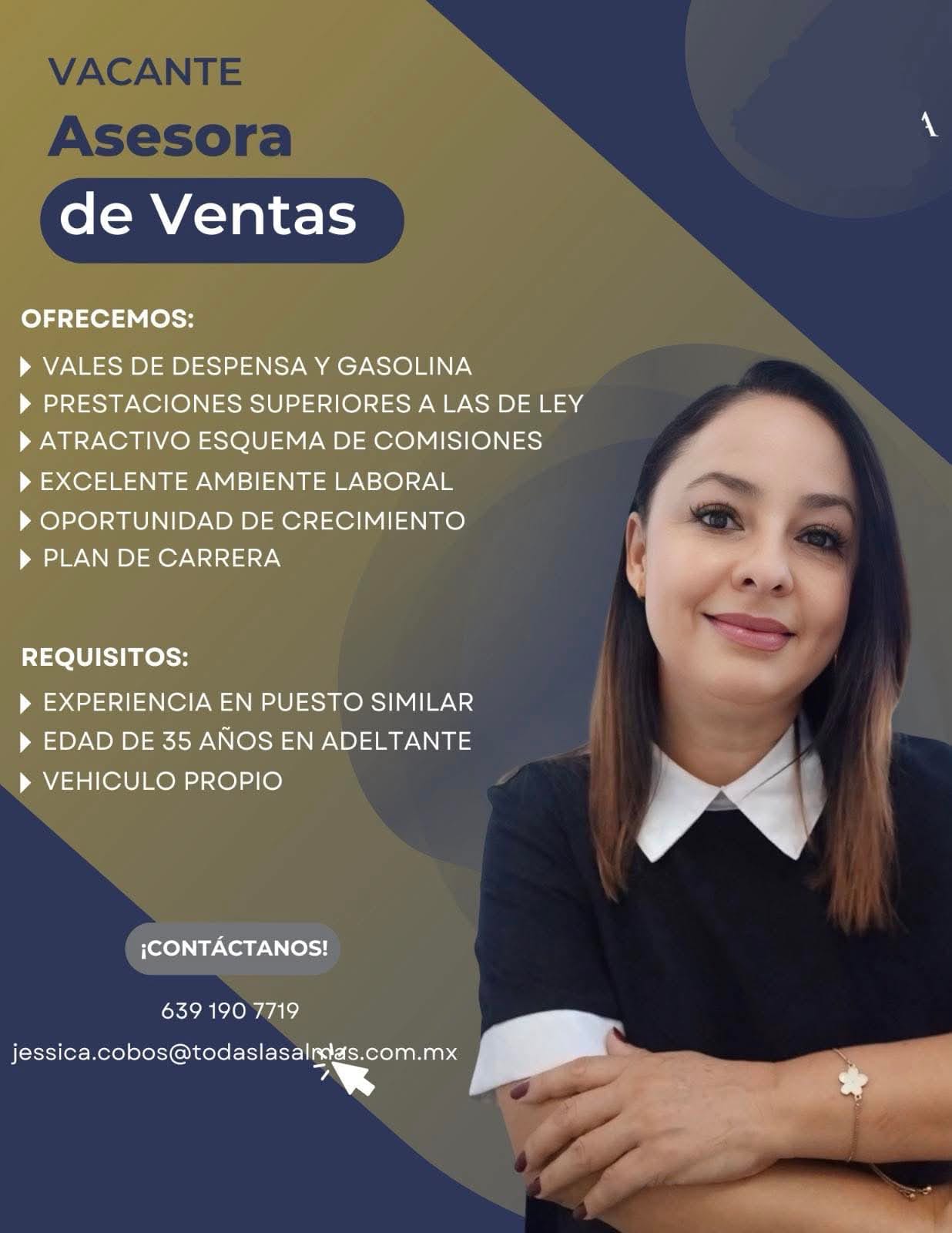 Asesora de ventas