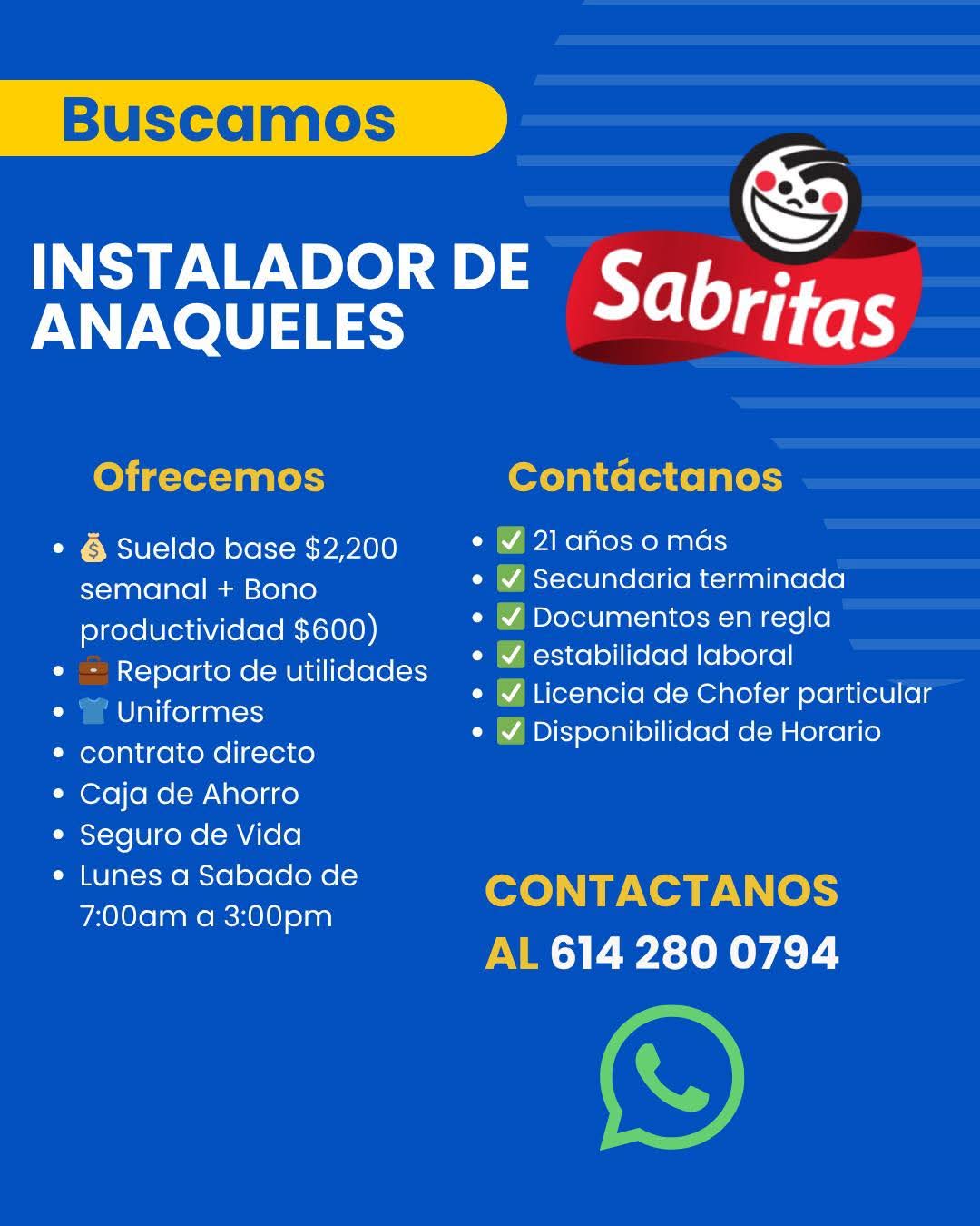 Instalador de anaqueles