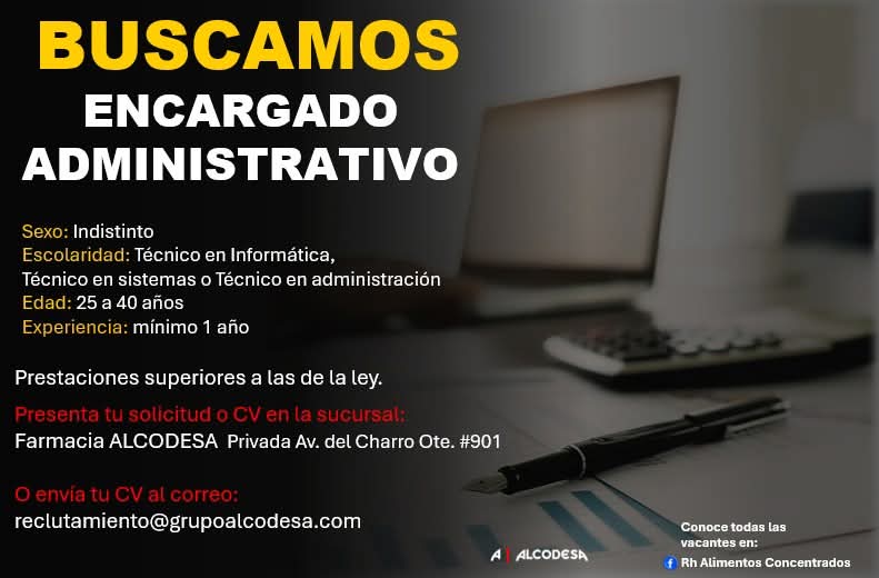 Encargado administrativo