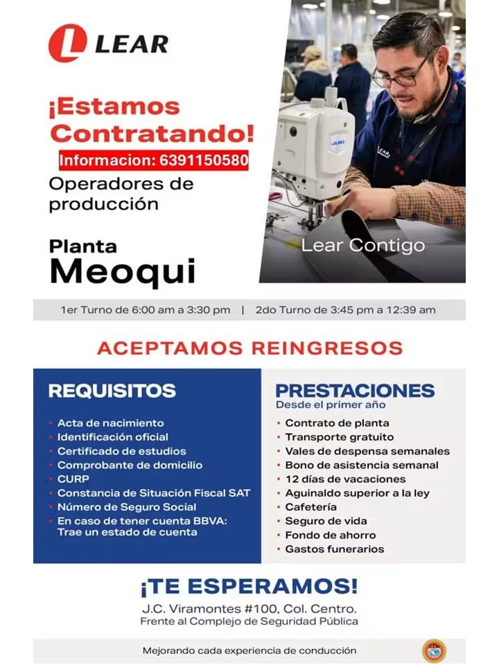 Operadores de costura