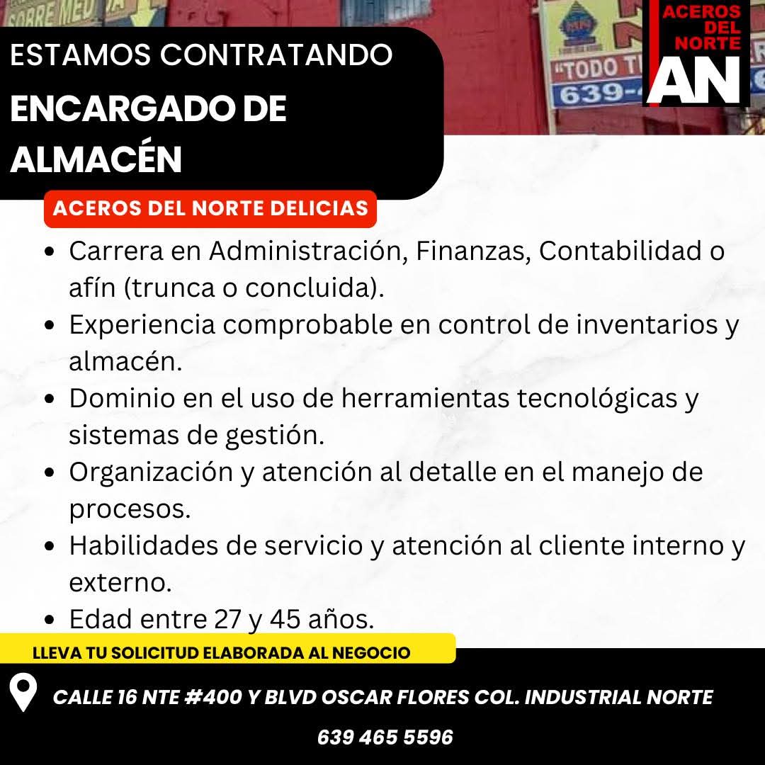 Encargado de socursal