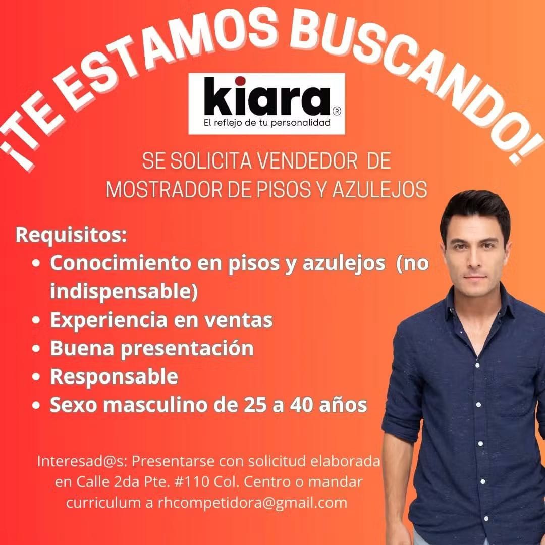 Vendedor de piso