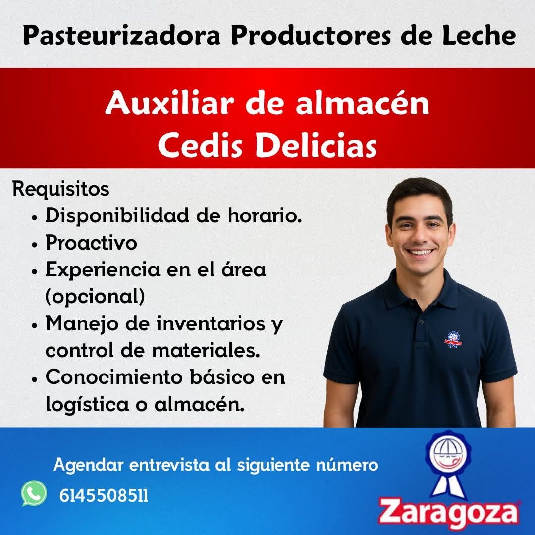 Auxiliar de almacén