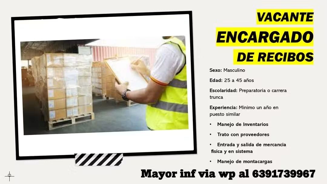 Encargado de recibos