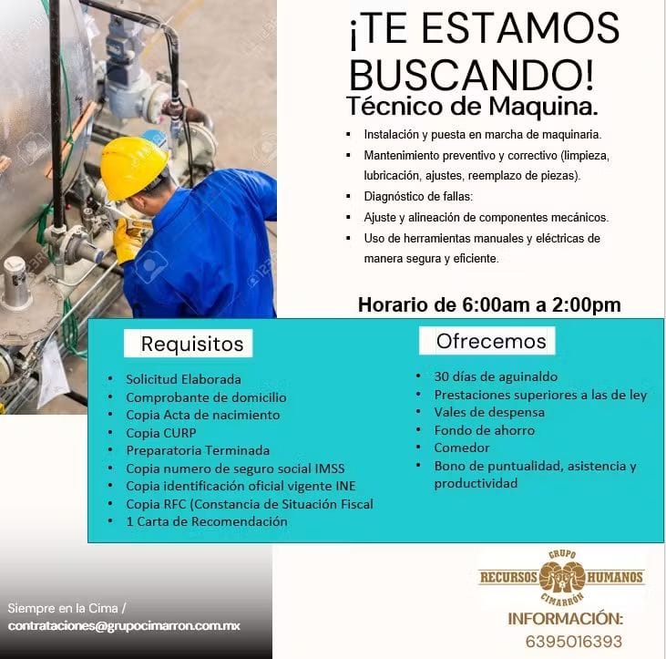 Técnico de máquina