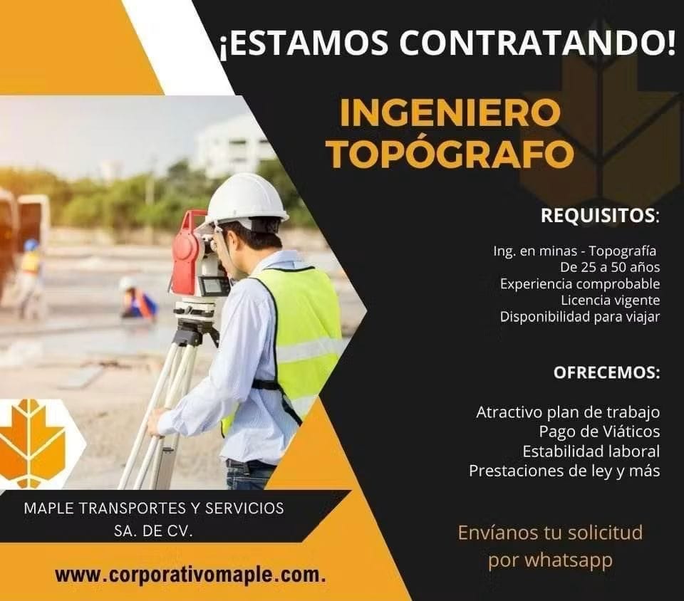 Ingeniero topografo
