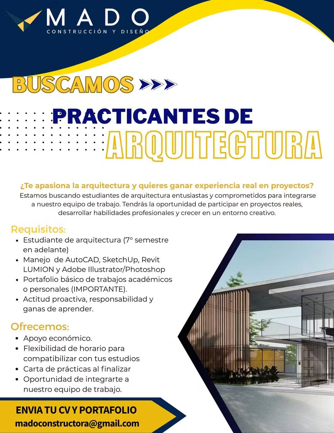 Practicantes de arquitectura