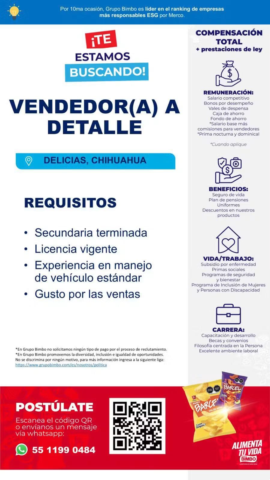 Vendedor a detalles