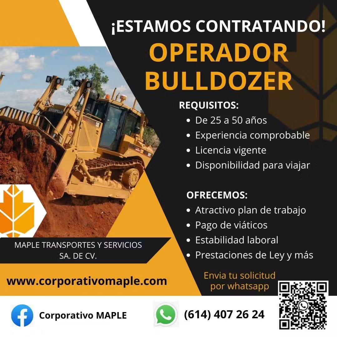 Operador de BULDOZER