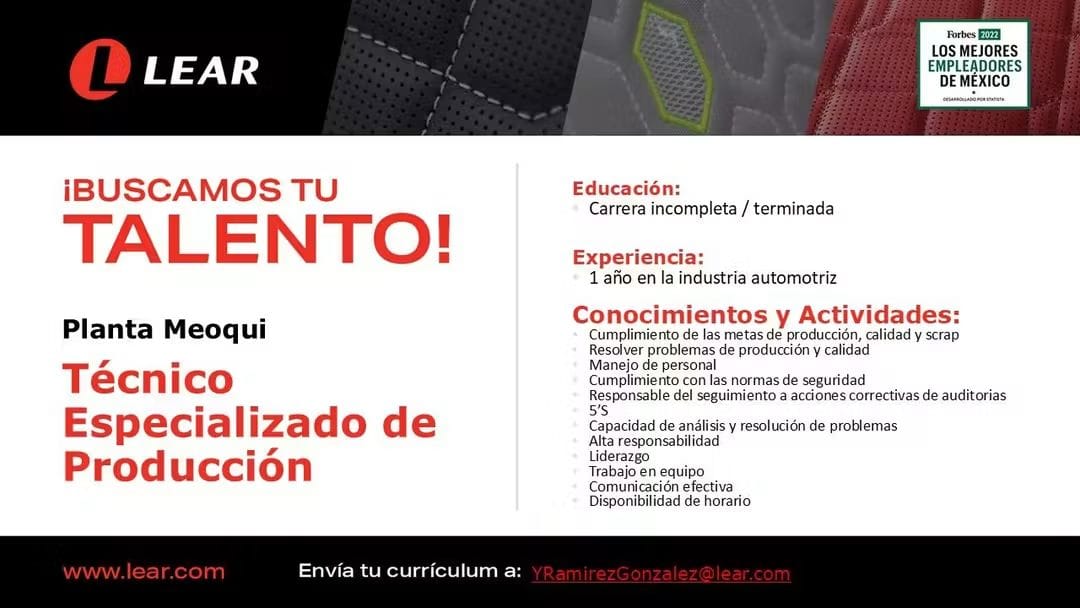 Tecnico especialización