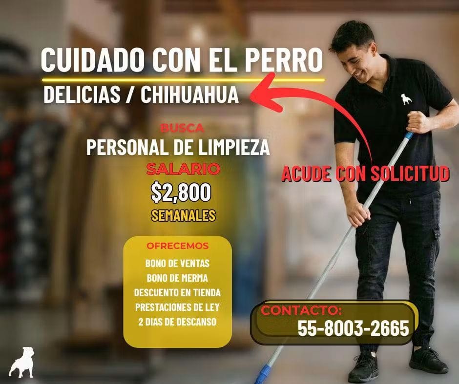 Personal de limpieza