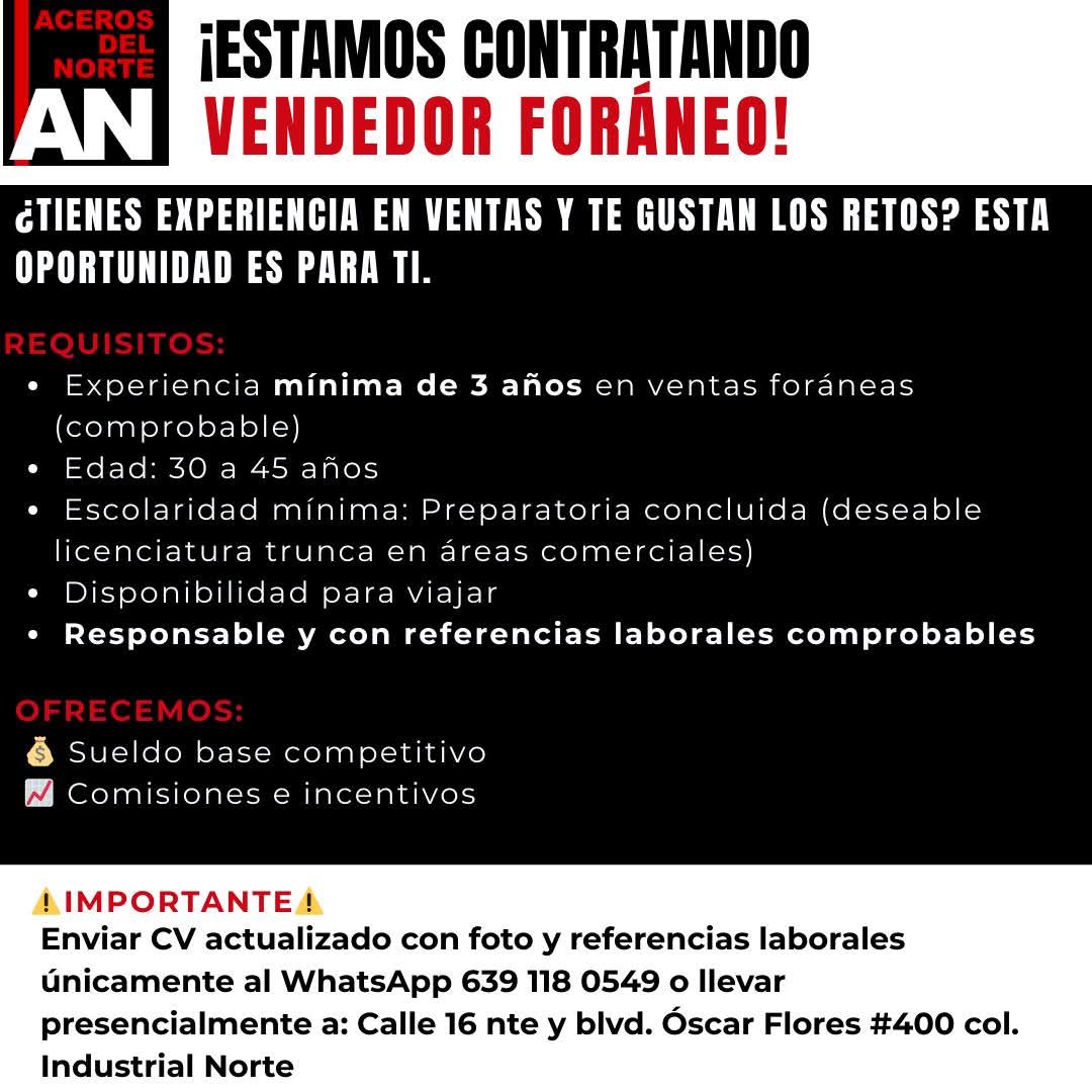 Vendedor foraneo