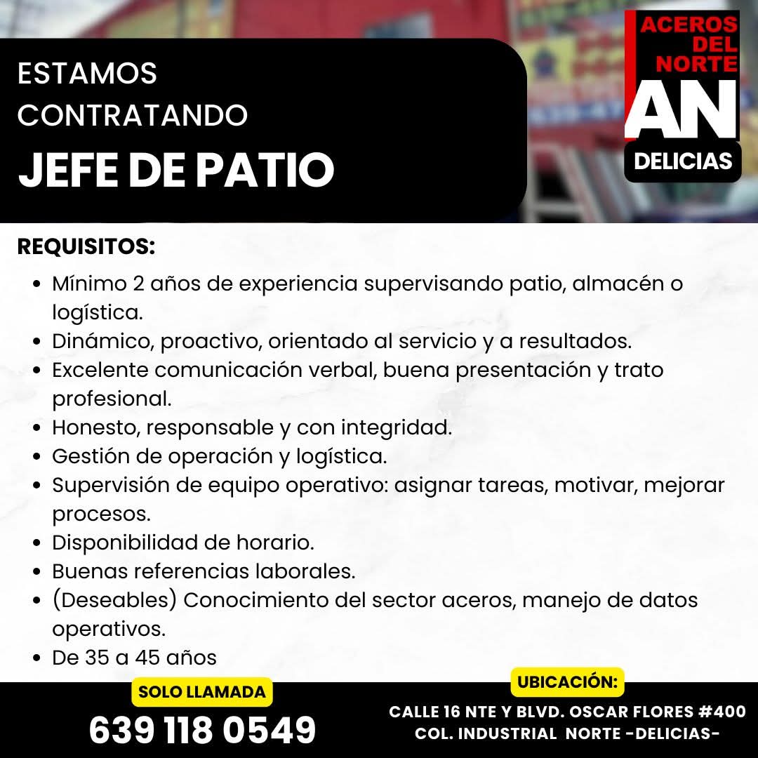 Jefe de patio