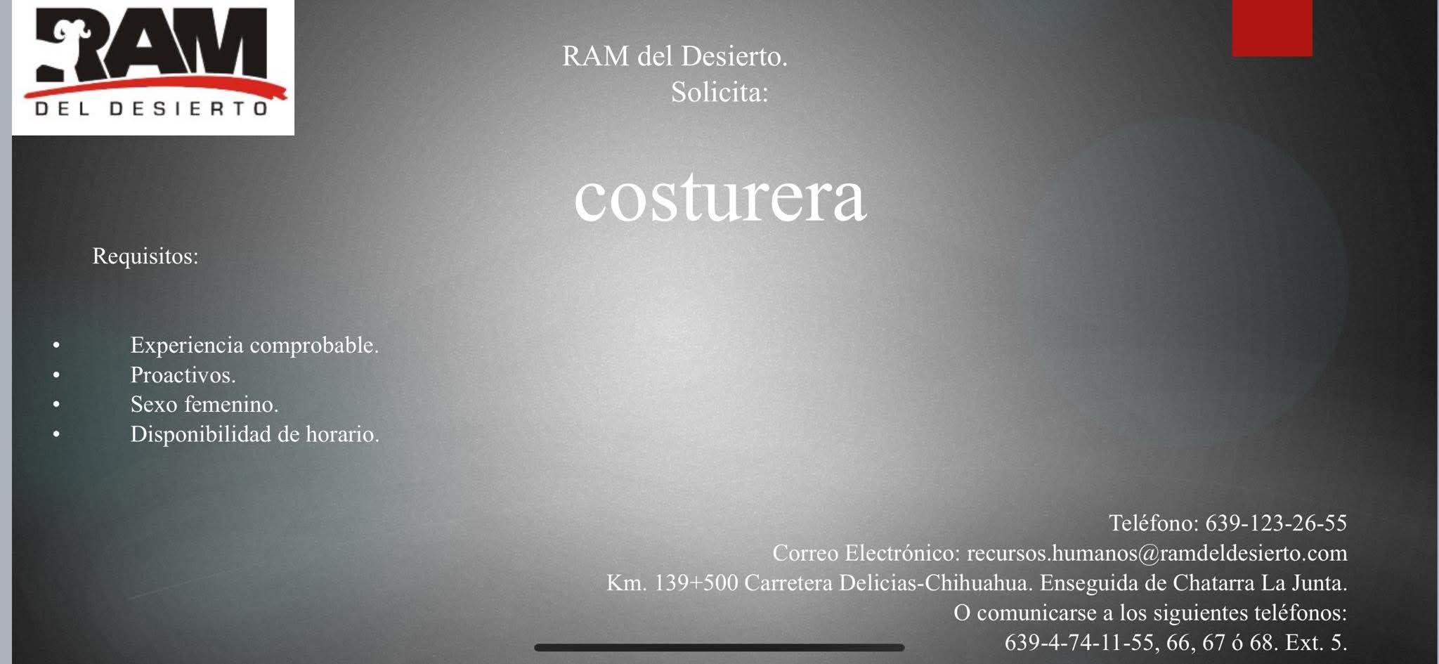 Costurera