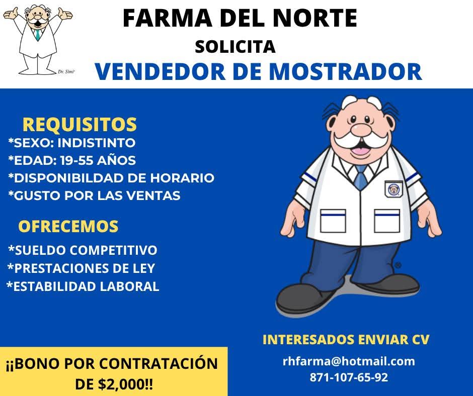 Vendedor de mostrador