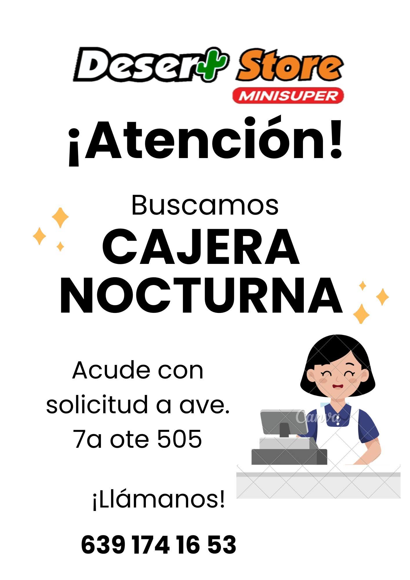 Cajera nocturna