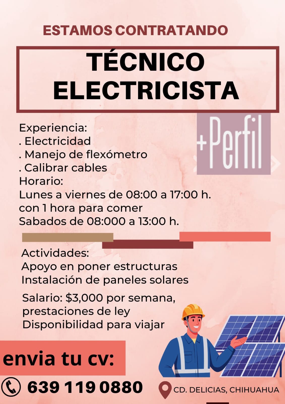 Técnico electrisista