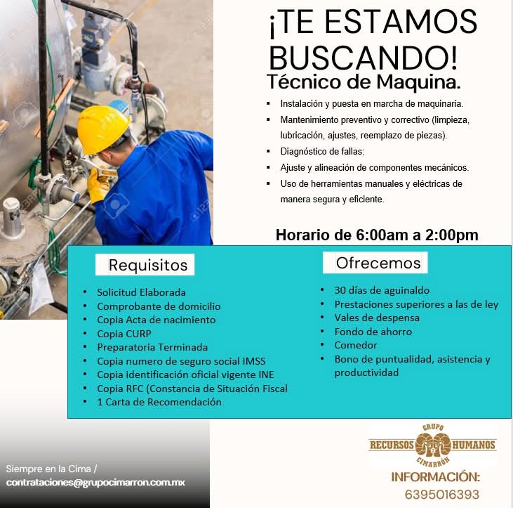 Técnico de máquina
