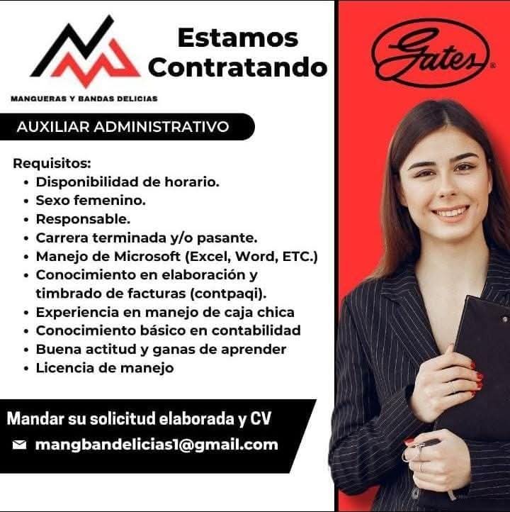 Auxiliar administrativo