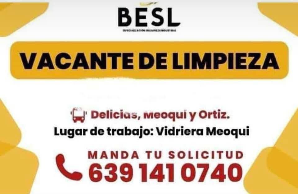 Vacantes de limpieza