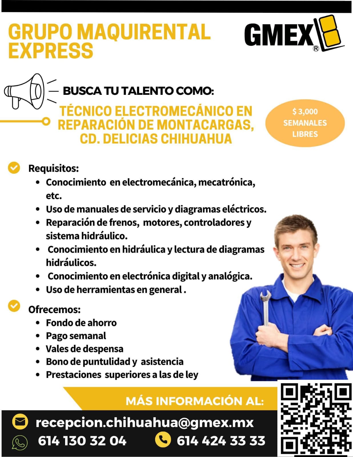 Tecnico eléctromecanico