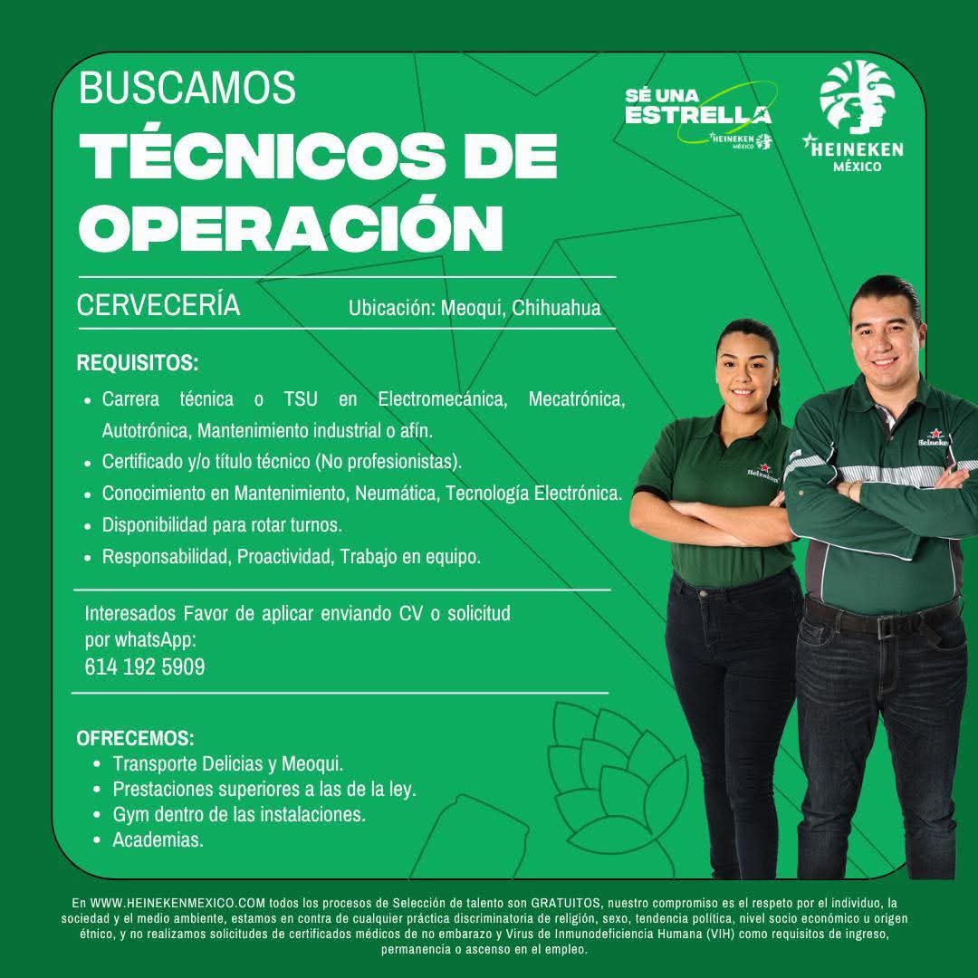 Técnico de operación