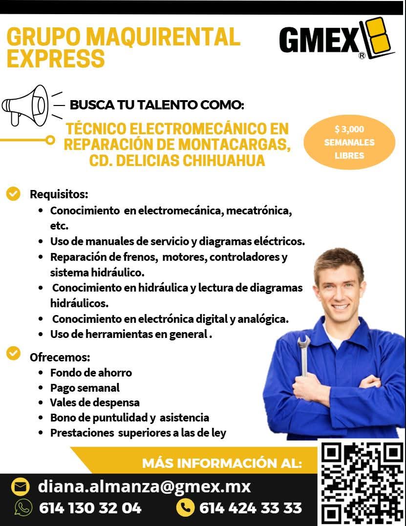 Tecnico eléctromecanico