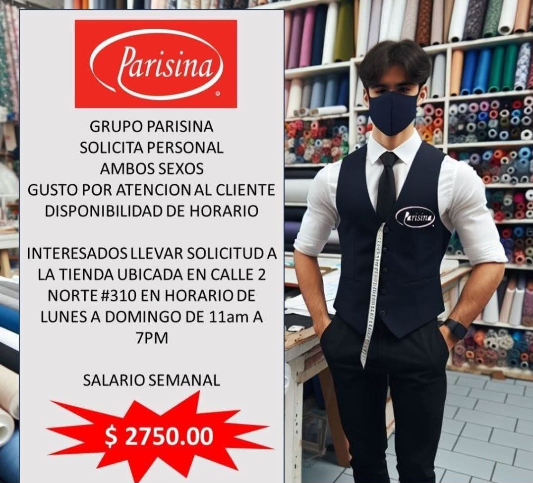 Personal ambos sexos