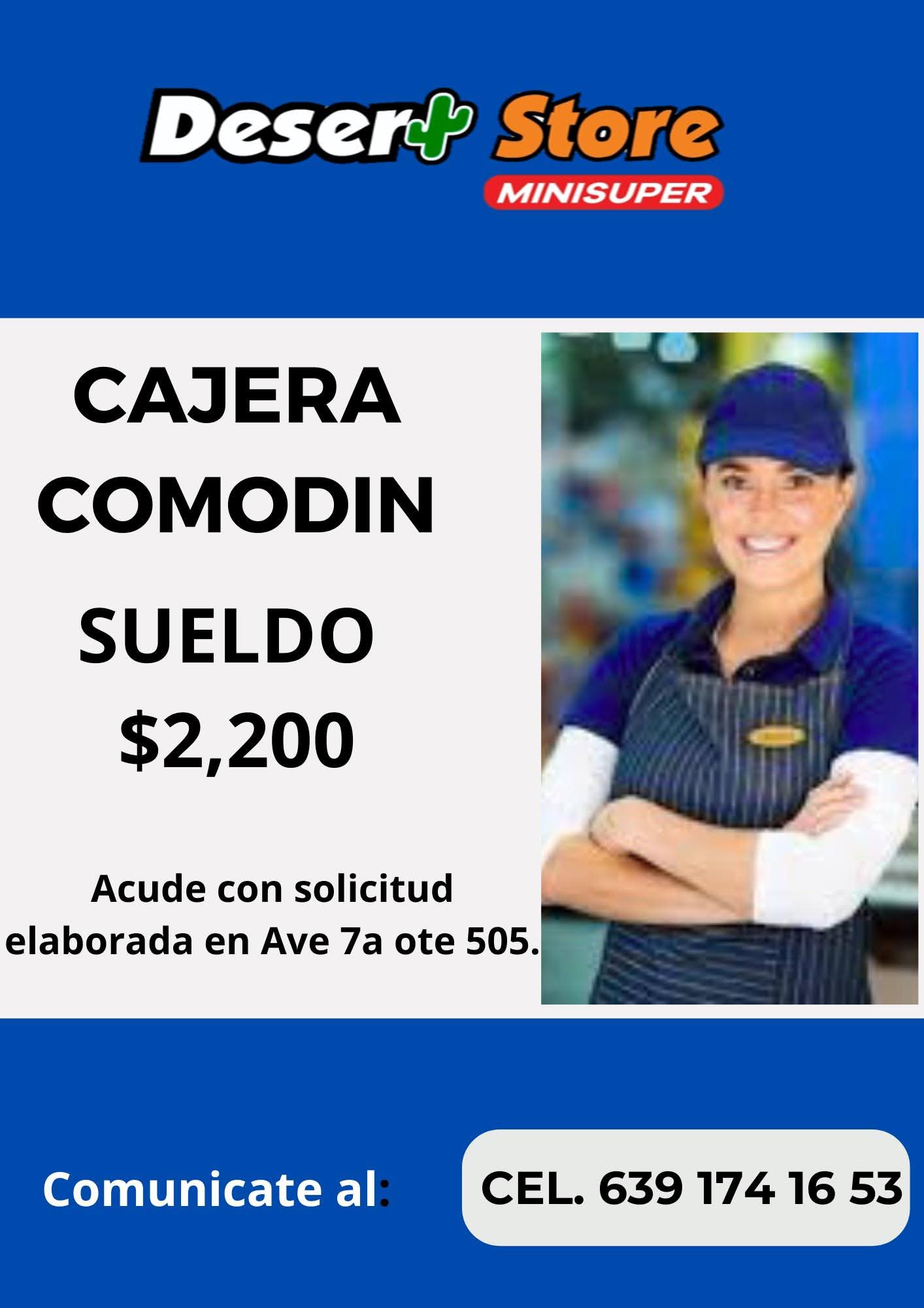 Cajera comodín