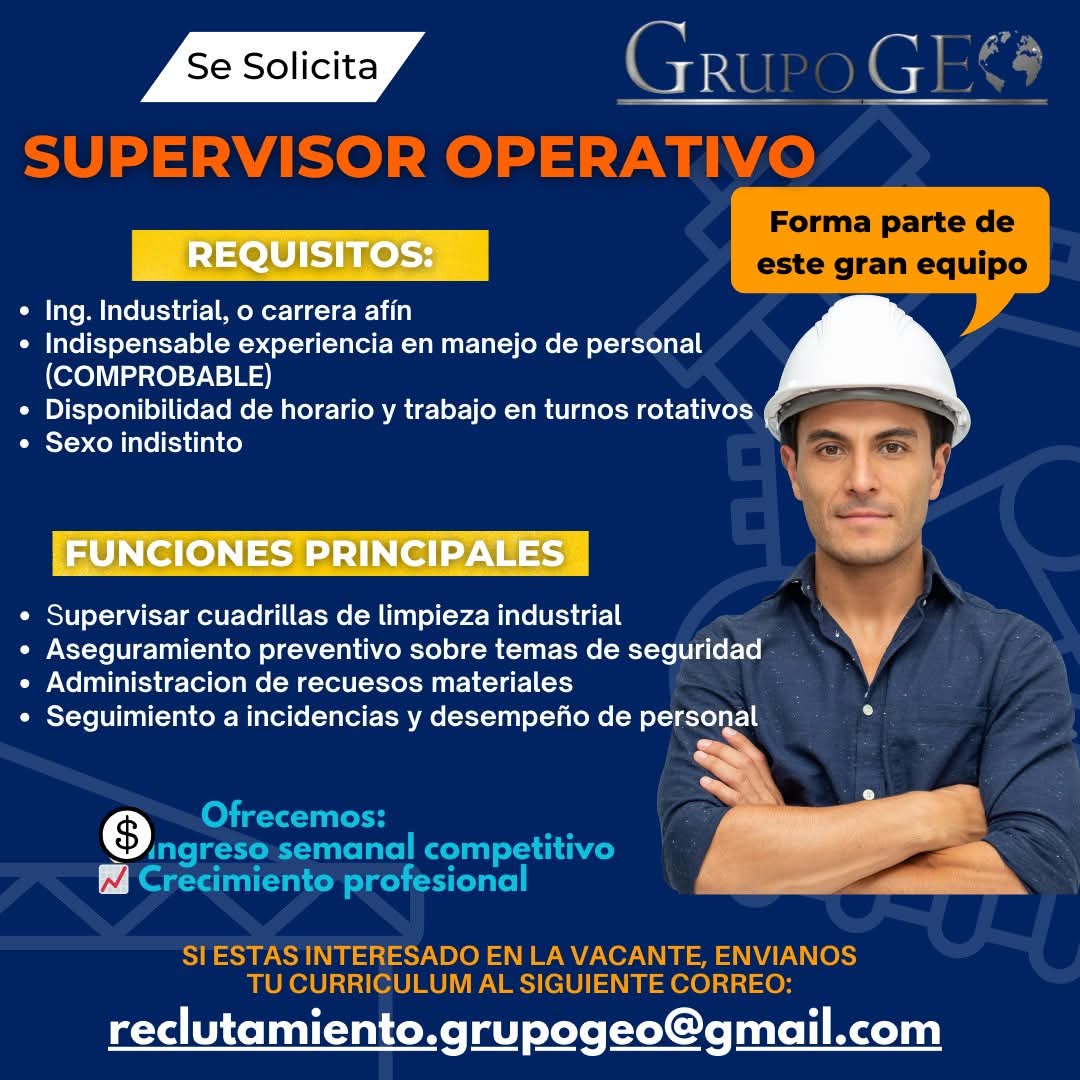 Supervisor operativo