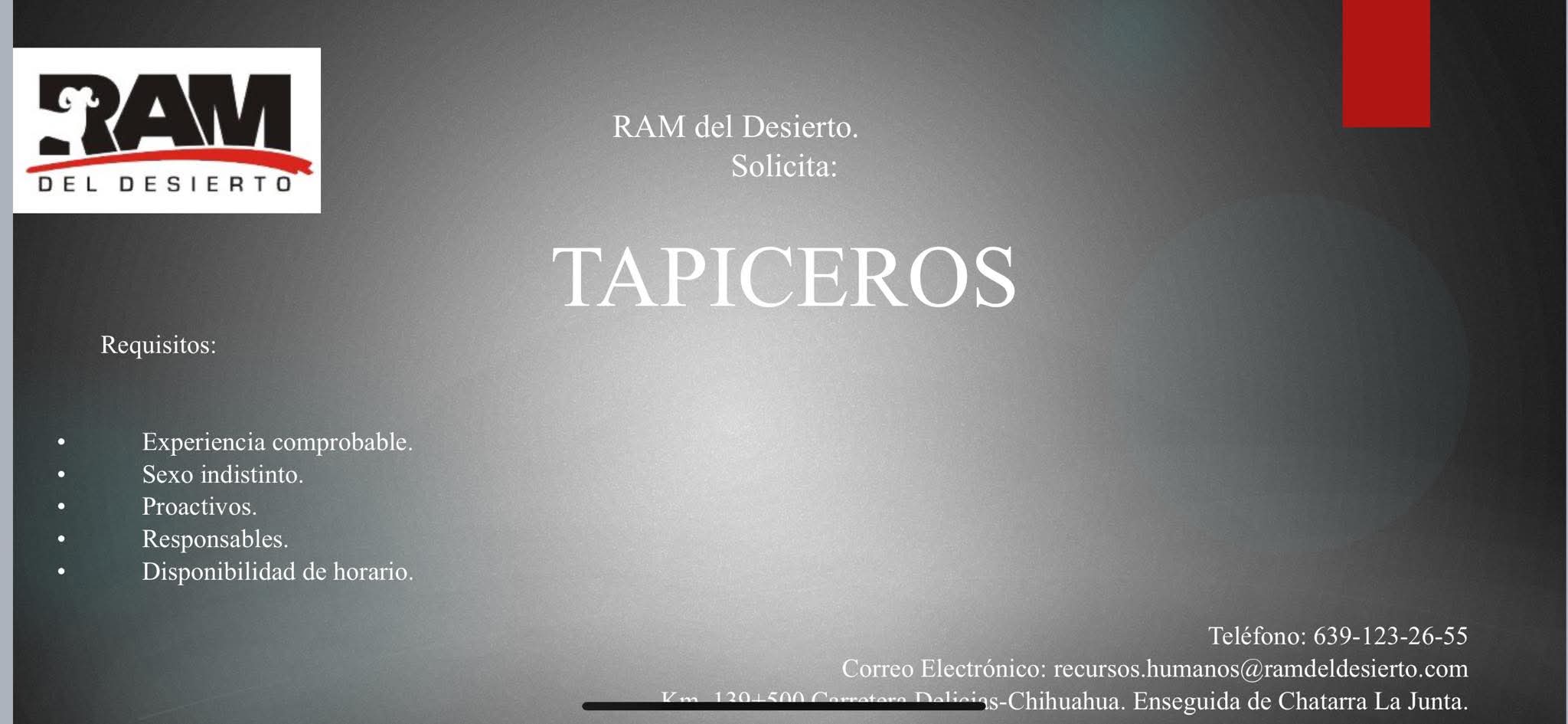 Tapiceros