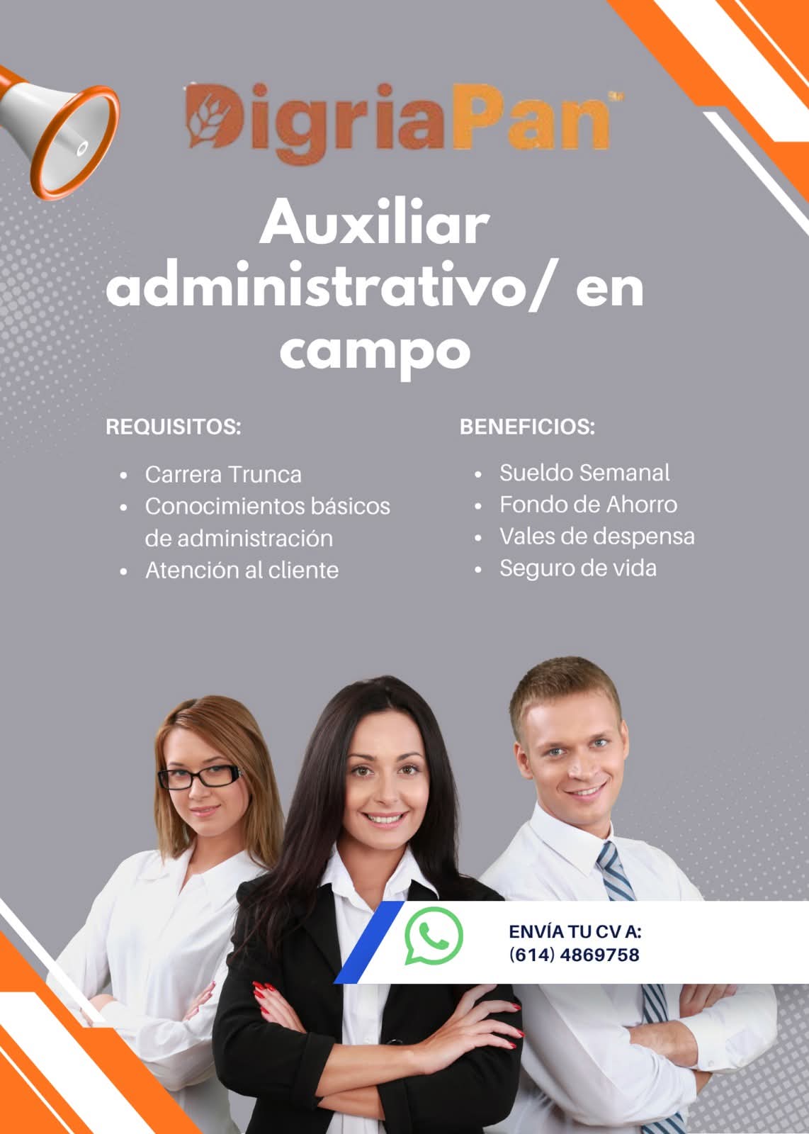 Auxiliar administrativo