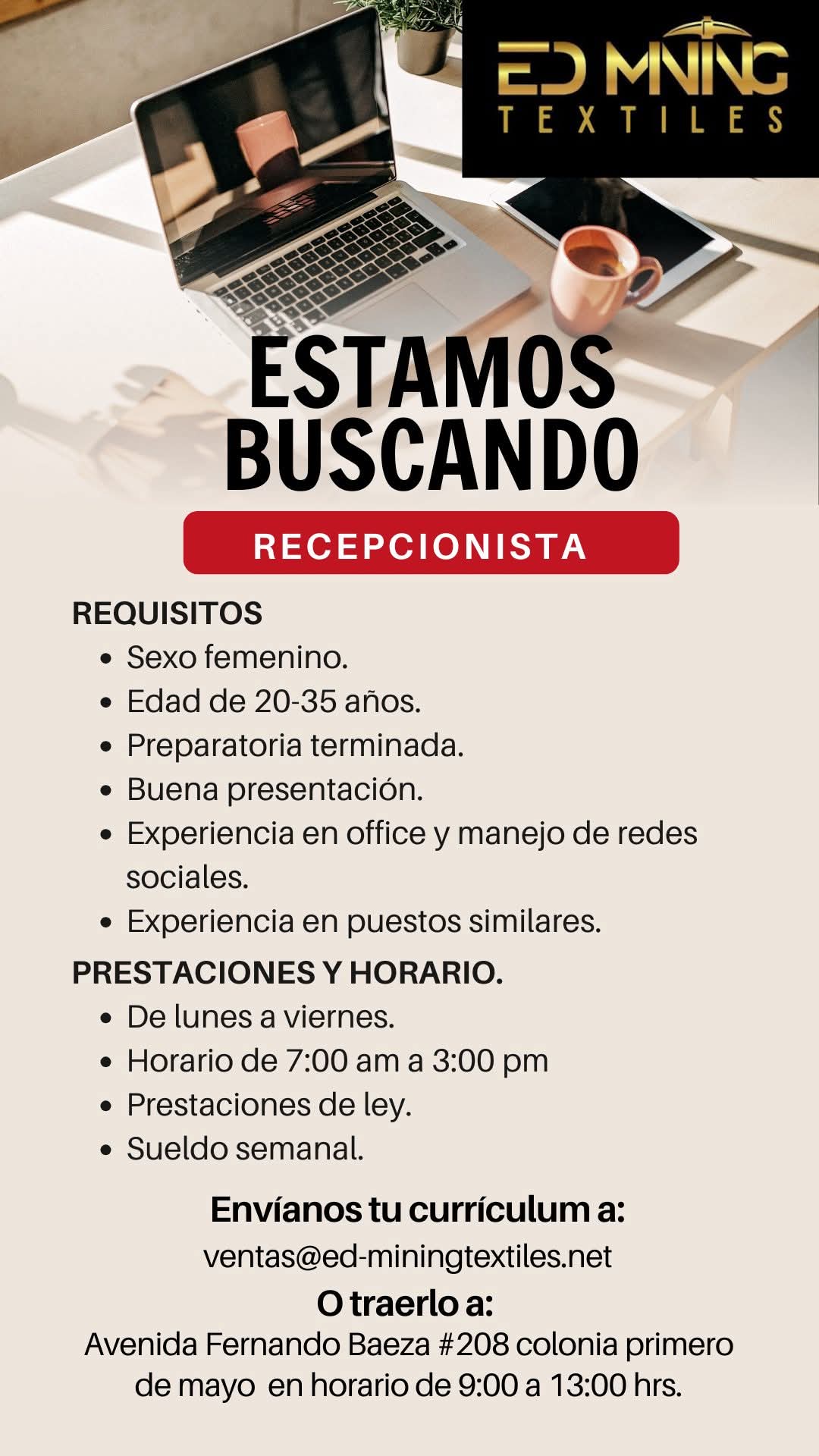 Recepcionista