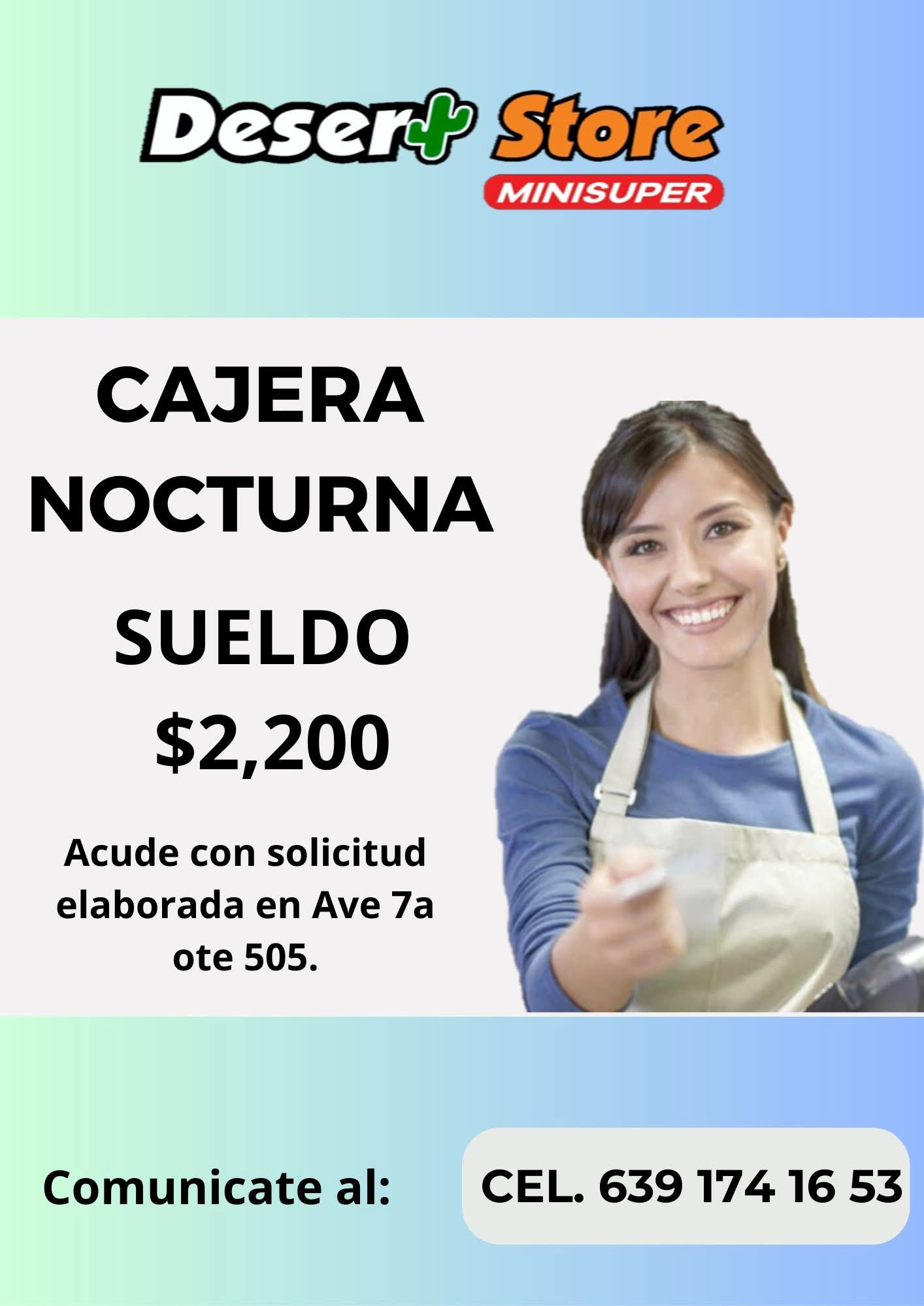 Cajera nocturna